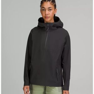 lululemon waterproof hiking half-zip pullover